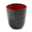 Picture of CR-9305 Black & Red 3″ X 3″ Tea Cup 7 oz