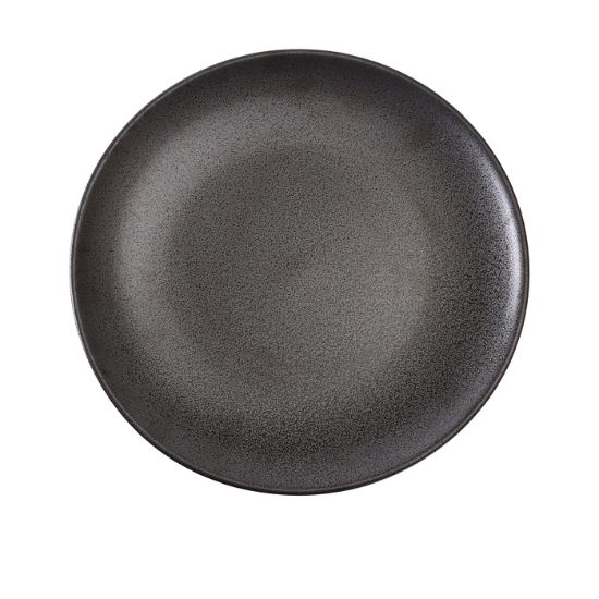 Picture of DB-110 Diamond Black 10 1/2″ X 1 1/8″ Coupe Shape Round Plate