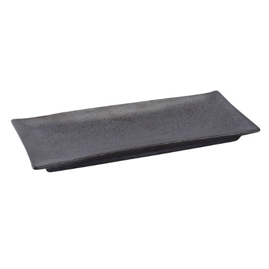 Picture of DB-413 Diamond Black 12″ X 5 1/4″ X 1 1/4″ Rectangular Plate