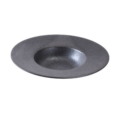 Picture of DB-611 Diamond Black 11 1/2″ X 6″ X 2 3/8″ Dessert Plate 16 oz