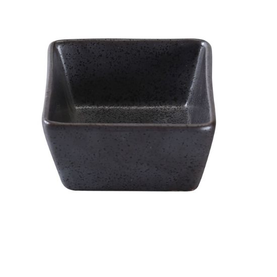 Picture of DB-4031 Diamond Black 3″ X 3″ X 1 3/4″ Square Sauce Dish 4 oz
