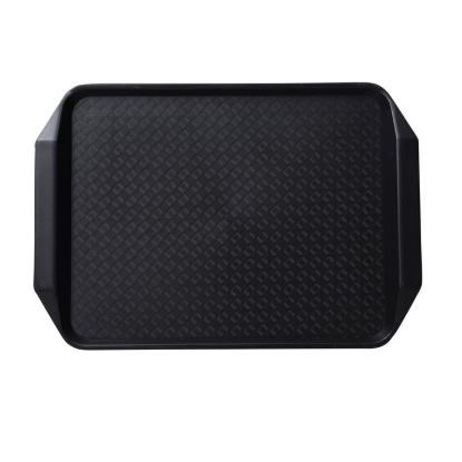 Picture of FT-803BL Serving Trays 17″ X 12″ Fast Food Tray With Handle Black