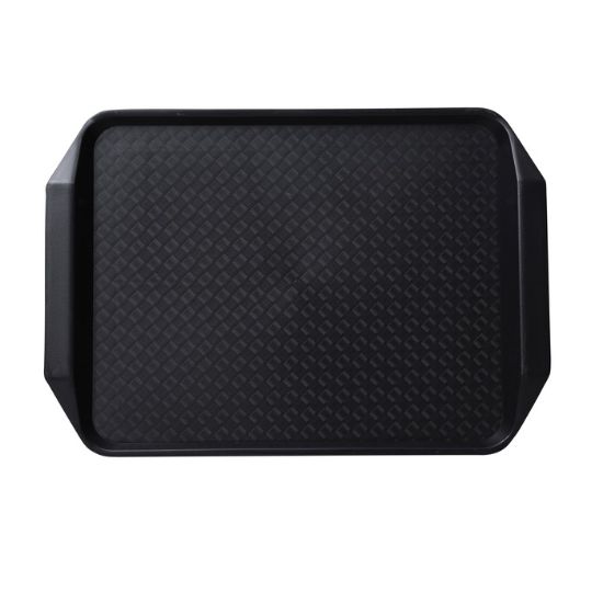 Picture of FT-803BL Serving Trays 17″ X 12″ Fast Food Tray With Handle Black