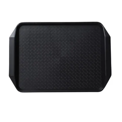 Picture of FT-803BL Serving Trays 17″ X 12″ Fast Food Tray With Handle Black