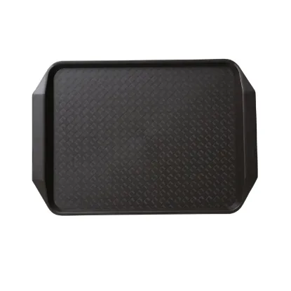 Picture of FT-803BR Serving Trays 17″ X 12″ Fast Food Tray With Handle Brown