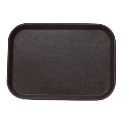 Picture of FT-1014 Serving Trays 14″ X 10″ Serving Tray Fiber Glass Brown