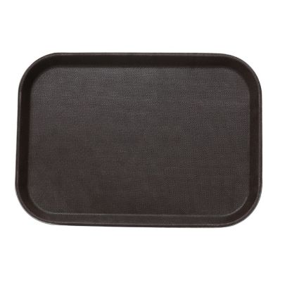 Picture of FT-1216 Serving Trays 16″ X 12″ Serving Tray Fiber Glass Brown