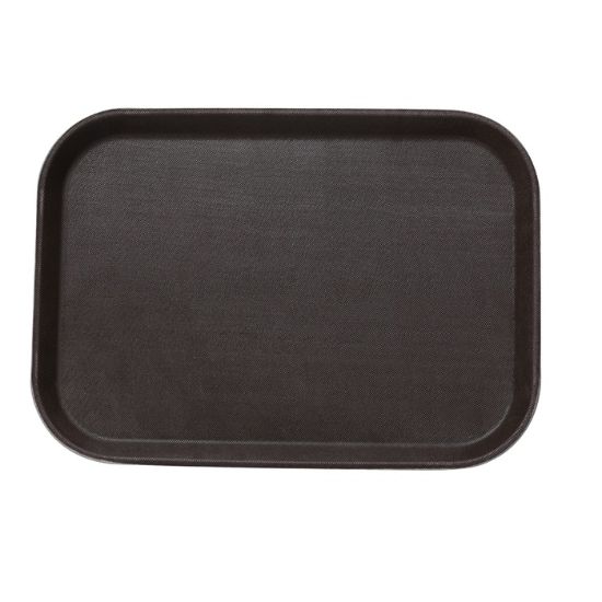 Picture of FT-1216 Serving Trays 16″ X 12″ Serving Tray Fiber Glass Brown