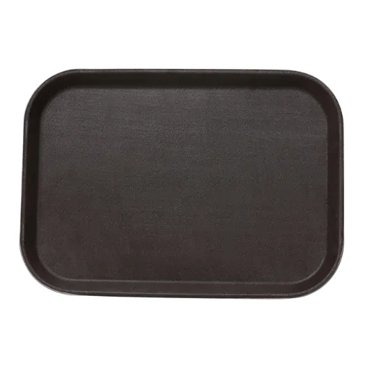 Picture of FT-1418 Serving Trays 18″ X 14″ Serving Tray Fiber Glass Brown