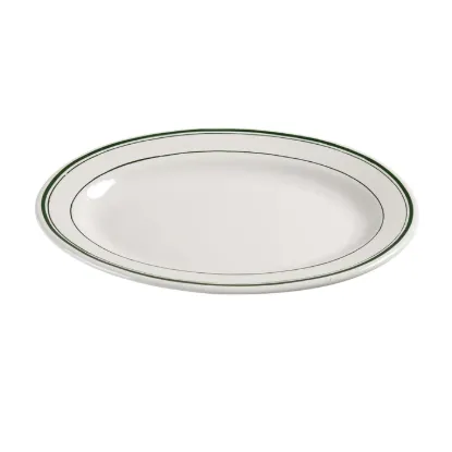 Picture of GB-12 Green Band 10 3/8″ X 7 1/2″ Platter