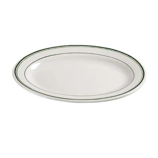 Picture of GB-19 Green Band 13 1/2″ X 9 1/2″ Platter