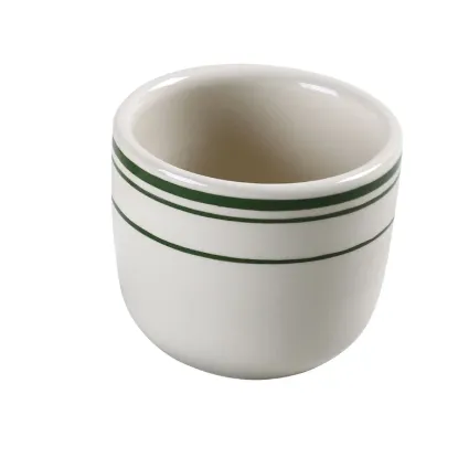 Picture of GB-45 Green Band 3 3/8″ X 2 1/4″H Chinese Tea Cup 4.5 oz