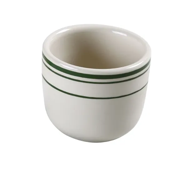 Picture of GB-45 Green Band 3 3/8″ X 2 1/4″H Chinese Tea Cup 4.5 oz