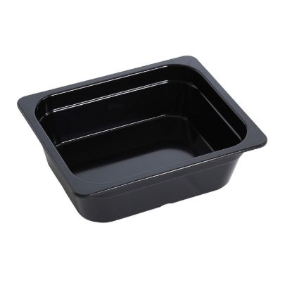 Picture of GN-213BK Gn Pan 12.8″ X 10.43″ X 3.94″ / 325 X 265 X 100Mm Pan, Gn 1/2, 3.6L Black