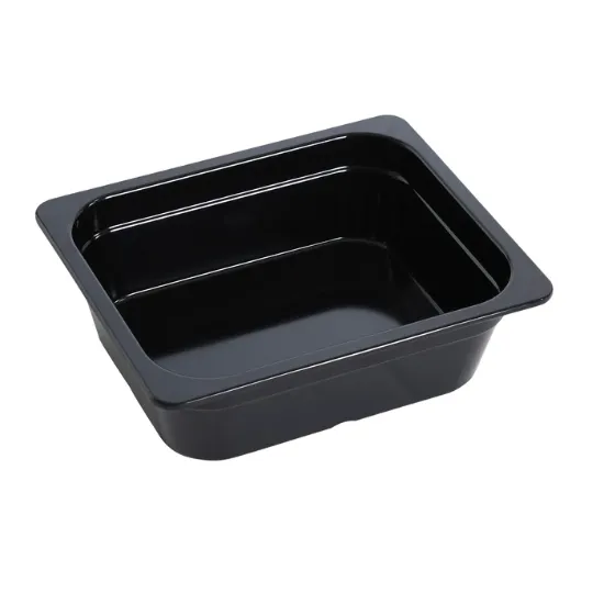 Picture of GN-213BK Gn Pan 12.8″ X 10.43″ X 3.94″ / 325 X 265 X 100Mm Pan, Gn 1/2, 3.6L Black