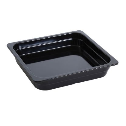 Picture of GN-313BK Gn Pan 13.94″ X 12.8″ X 2.56″ / 350 X 323 X 65Mm Pan, Gn 2/3 Black