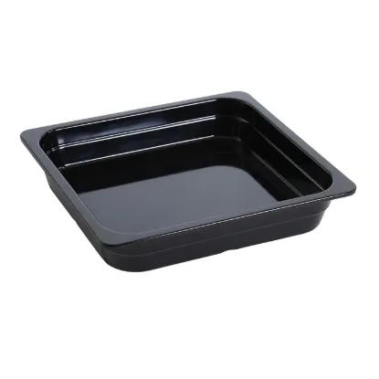 Picture of GN-313BK Gn Pan 13.94″ X 12.8″ X 2.56″ / 350 X 323 X 65Mm Pan, Gn 2/3 Black