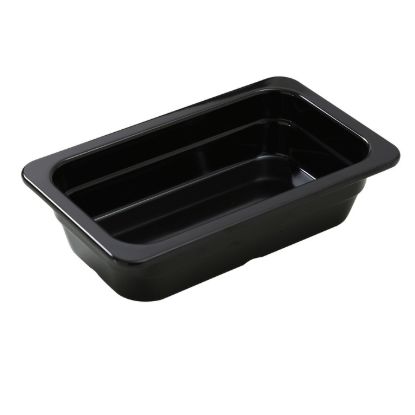 Picture of GN-512BK Gn Pan 12.8″ X 6.93″ X 2.56″ / 325 X 176 X 65Mm Pan, Gn 1/3 Black