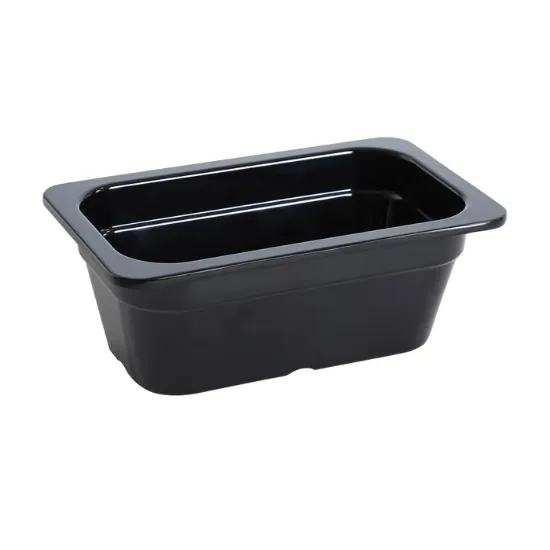 Picture of GN-611BK Gn Pan 10.43″ X 6.38″ X 3.94″ / 265 X 162 X 100Mm Pan, Gn 1/4, 1.5L Black