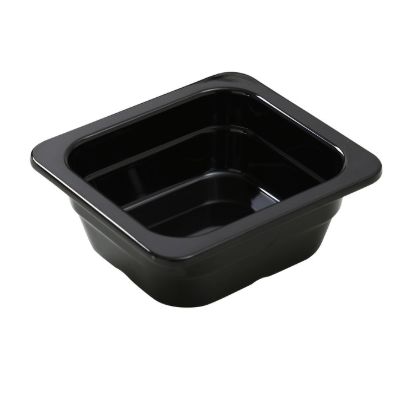 Picture of GN-706BK Gn Pan 6.93″ X 6.38″ 2.56″ / 176 X 162 X 65Mm Pan, Gn 1/6 Black