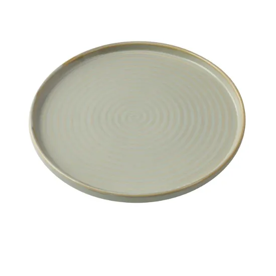 Picture of GO-107 Golden Coast 7 1/4″X 3/4″ Round Plate With Upright Rim