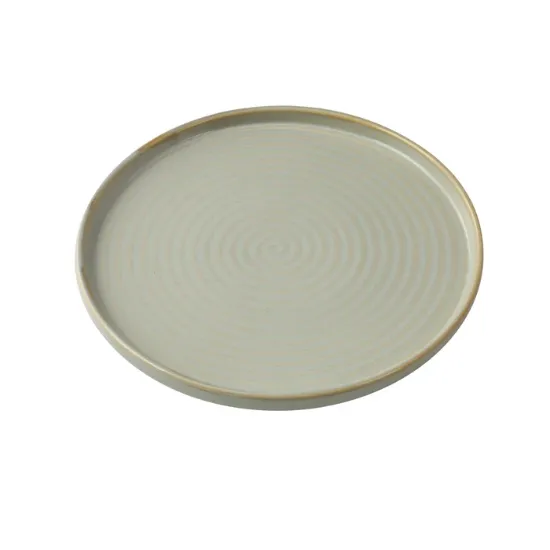 Picture of GO-109 Golden Coast 9″ X 5/8″ Round Plate With Upright Rim