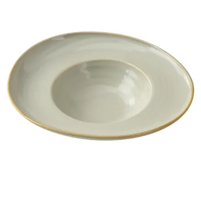 Picture of GO-709 Golden Coast 9 1/2″ X 8 1/4″ X 2 3/4″ Dessert Plate 10 oz