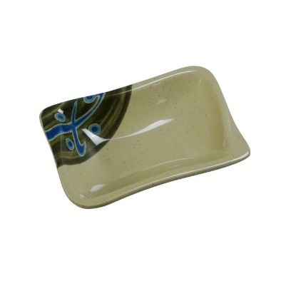 Picture of JP-0002 Japanese 4 1/8″ X 3″ Sauce Dish Wave Shape