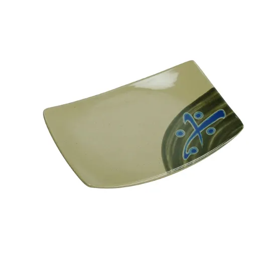 Picture of JP-1513 Japanese 6 3/4″ X 4 1/2″ Rectangular Sushi Plate