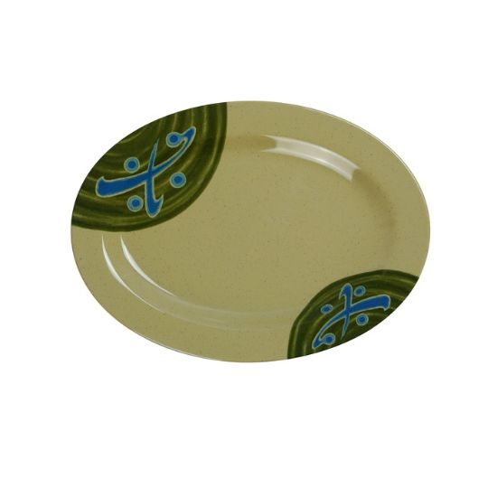 Picture of JP-2009 Japanese 9″ X 3 1/4″ Oval Plate