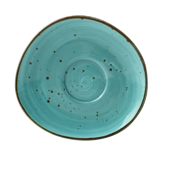 Picture of LY-002TQ Lyon-Turquoise 6 1/2″ X 3/4″Saucer Turquoise