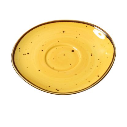 Picture of LY-002YL Lyon-Yellow 6 1/2″ X 3/4″Saucer Yellow
