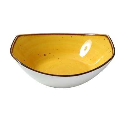 Picture of LY-307YL Lyon-Yellow 7″ X 6 1/2″ X 2 1/4″ Soup/Salad Plate 15 oz Yellow