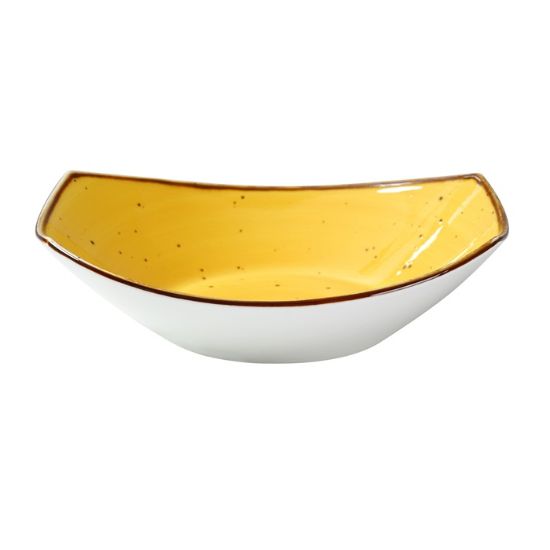 Picture of LY-409YL Lyon-Yellow 9″ X 6 1/4″ X 2 3/8″ Oval Bowl 20 oz Yellow
