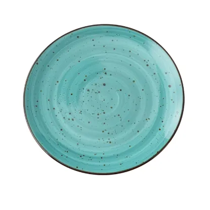 Picture of LY-1107TQ Lyon-Turquoise 7 1/4″ X 3/4″ Coupe Plate Turquoise