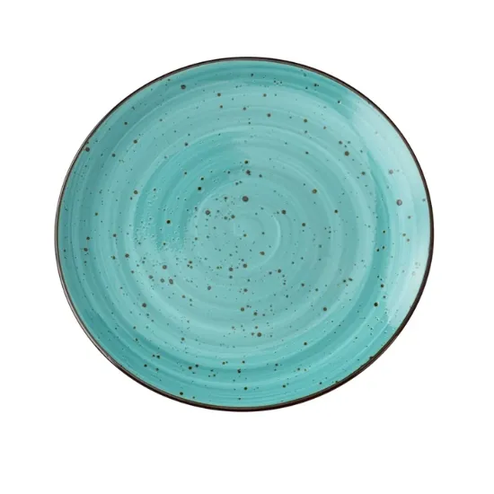 Picture of LY-1107TQ Lyon-Turquoise 7 1/4″ X 3/4″ Coupe Plate Turquoise