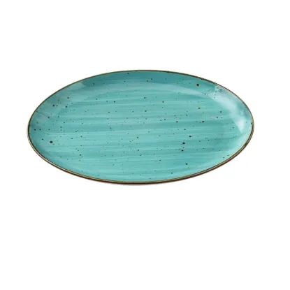 Picture of LY-2108TQ Lyon-Turquoise 8″ X 5 1/2″ X 3/4″Coupe Platter Turquoise