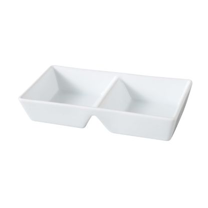 Picture of ML-727 Main Land 7 7/8″ X 4″ X 1 3/8″ Two Divided Tray 6 oz Each