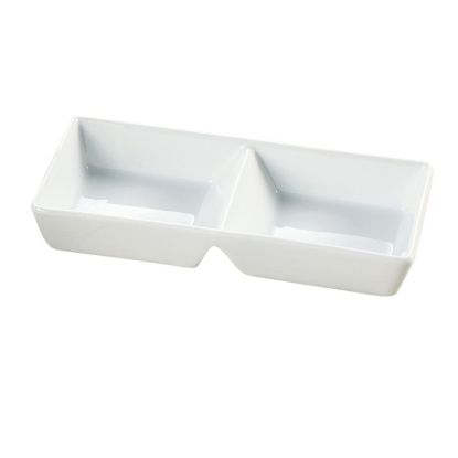 Picture of ML-728 Main Land 10″ X 4″ X 1 5/8″ Two Divided Tray 10 oz Each