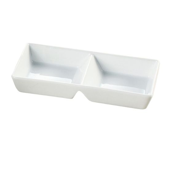 Picture of ML-728 Main Land 10″ X 4″ X 1 5/8″ Two Divided Tray 10 oz Each