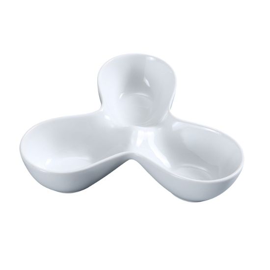 Picture of ML-813 Main Land 8″ X 6″ Three Divided Bowl 4 oz Each