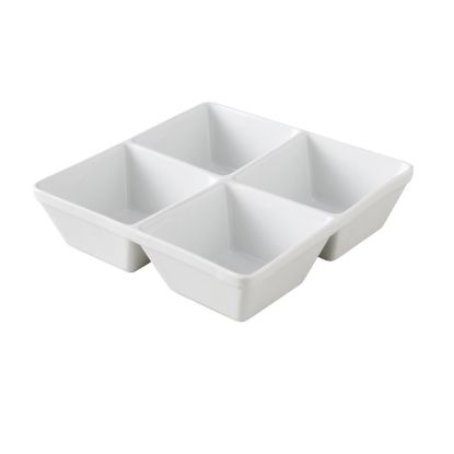 Picture of ML-814 Main Land 7″ Four Divided Square Bowl 6 oz Each