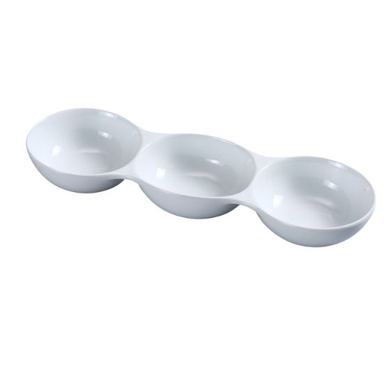 Picture of ML-833 Main Land 13″ X 4″ Three Divided Bowl 5 oz Each