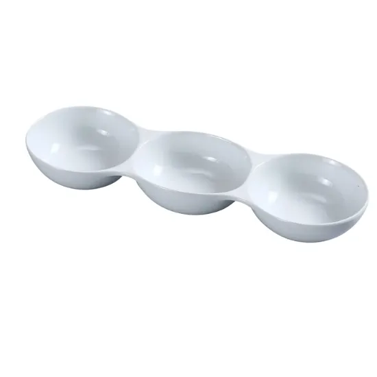 Picture of ML-833 Main Land 13″ X 4″ Three Divided Bowl 5 oz Each