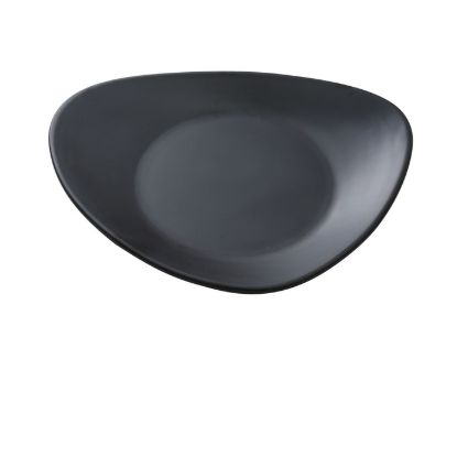 Picture of MO-112BK Moderne 12″ X 10 1/2″ Triangle Plate Black