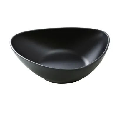 Picture of MO-211BK Moderne 11″ X 9″ X 3″ Deep Triangle/Pasta Plate 75 oz Black