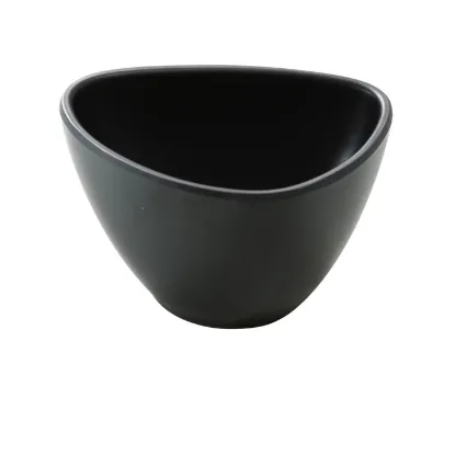 Picture of MO-304BK Moderne 4″ X 3″ X 2 1/4″ Triangle Bowl Black