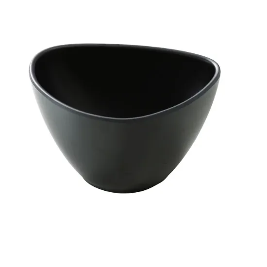 Picture of MO-306BK Moderne 5 1/2″ X 4″ X 3″ Triangle Bowl Black