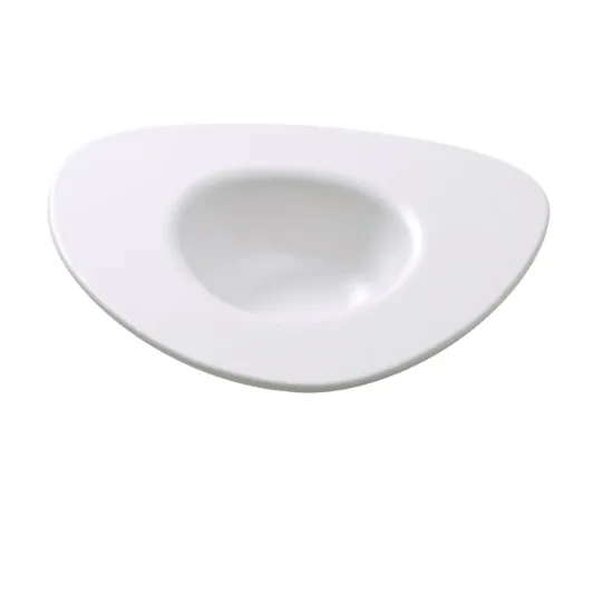 Picture of MO-410 Moderne 10 1/2″ X 9″ X 2″ Dessert Plate 10 oz