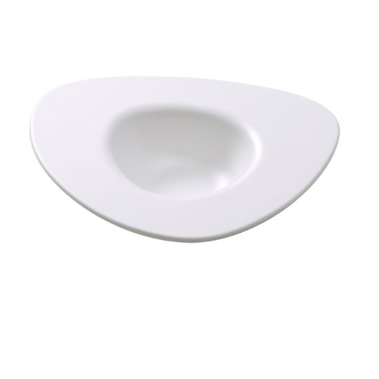 Picture of MO-412 Moderne 12″ X 10 1/2″ X 2 1/2″ Dessert Plate 14 oz